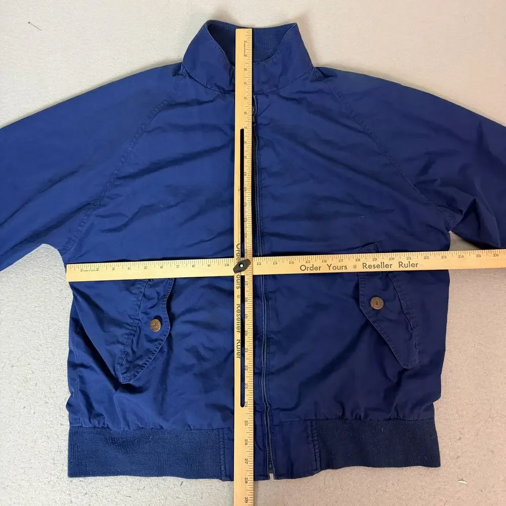 Vintage Field & Stream Gordon & Ferguson Navy Plaid Lined Jacket Large